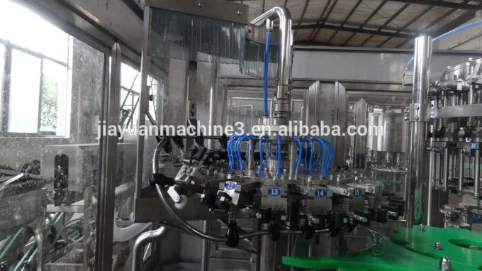 Mesin minuman bir air minum ringan untuk lini produksi minuman berkarbonasi
