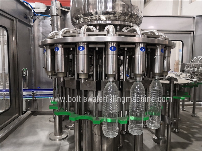 3000BPH 2000ML 6kw Pet Botol Juice Filling And Sealing Machine 0