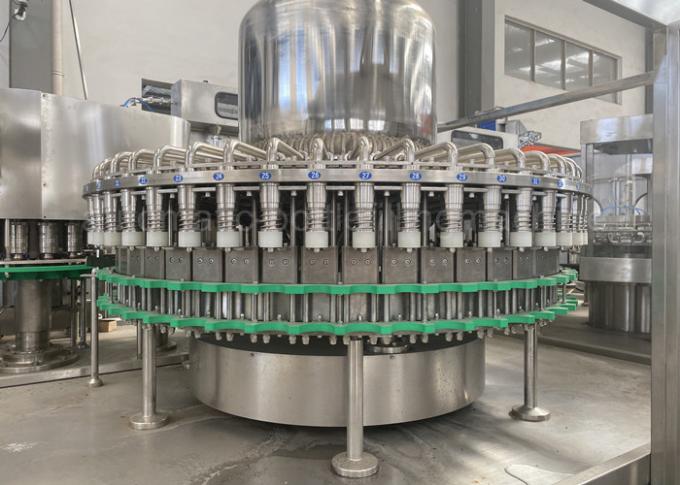 Mesin Pembilas Botol Air Mineral 24000BPH Filling Capping 3 In 1, Mesin Pengisian Air Minum Dalam Kemasan 1