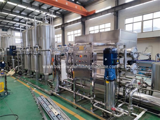 Mesin Produksi Air Botol 10000BPH, Mesin Pengisian Air Minum 500ml 0