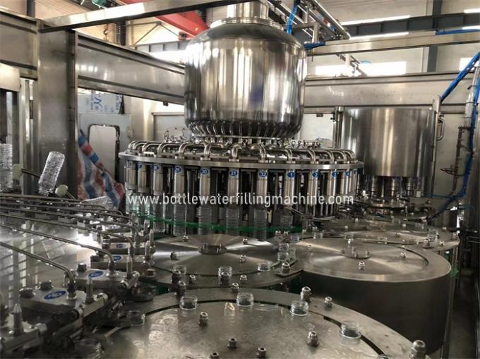 Jalur Produksi Minuman Teh Pembotolan Otomatis / Mesin Pengisian Jus 0
