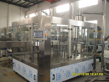 Carbonated Beverage Automatic Bottle Filling Machine 7kw PLC Control 1500 - 30000BPH
