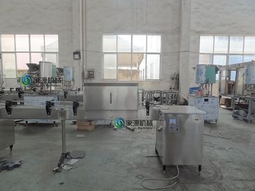 500ml Mineral Water Barrel Filling Machinery , 1.5 Kw Linear Filling Machine