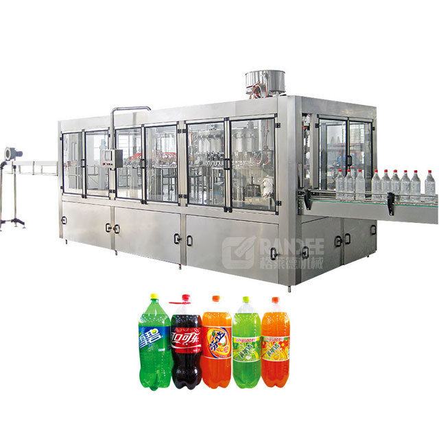 SUS304 CSD Carbonated Beverage Soda Drinks Filling Machine 24 Heads