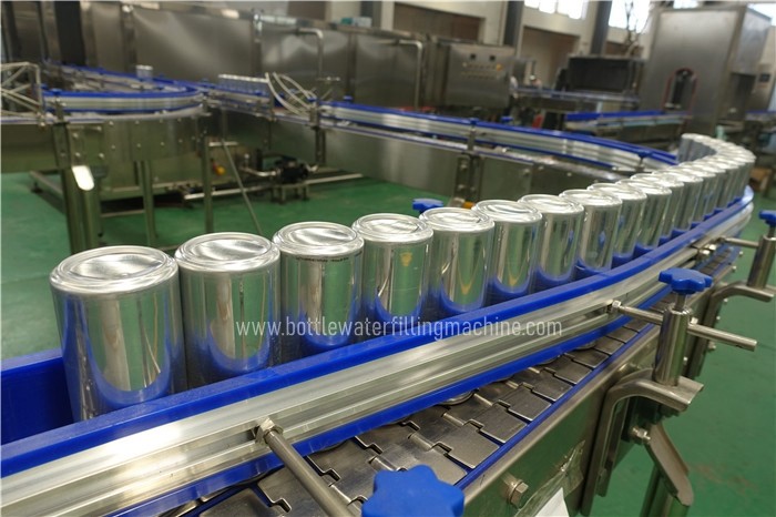 750ml 500can/H Co2 Mixer Carbonated Beverage Filling Machine