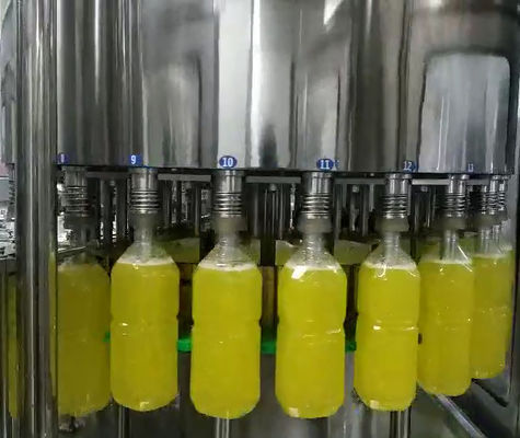 Jalur Produksi Minuman Teh Pembotolan Otomatis / Mesin Pengisian Jus